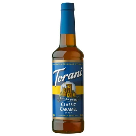 Torani Sugar Free Classic Caramel Flavoring Syrup, Coffee Flavoring, Drink Mix, 25.4 oz | Walmart (US)