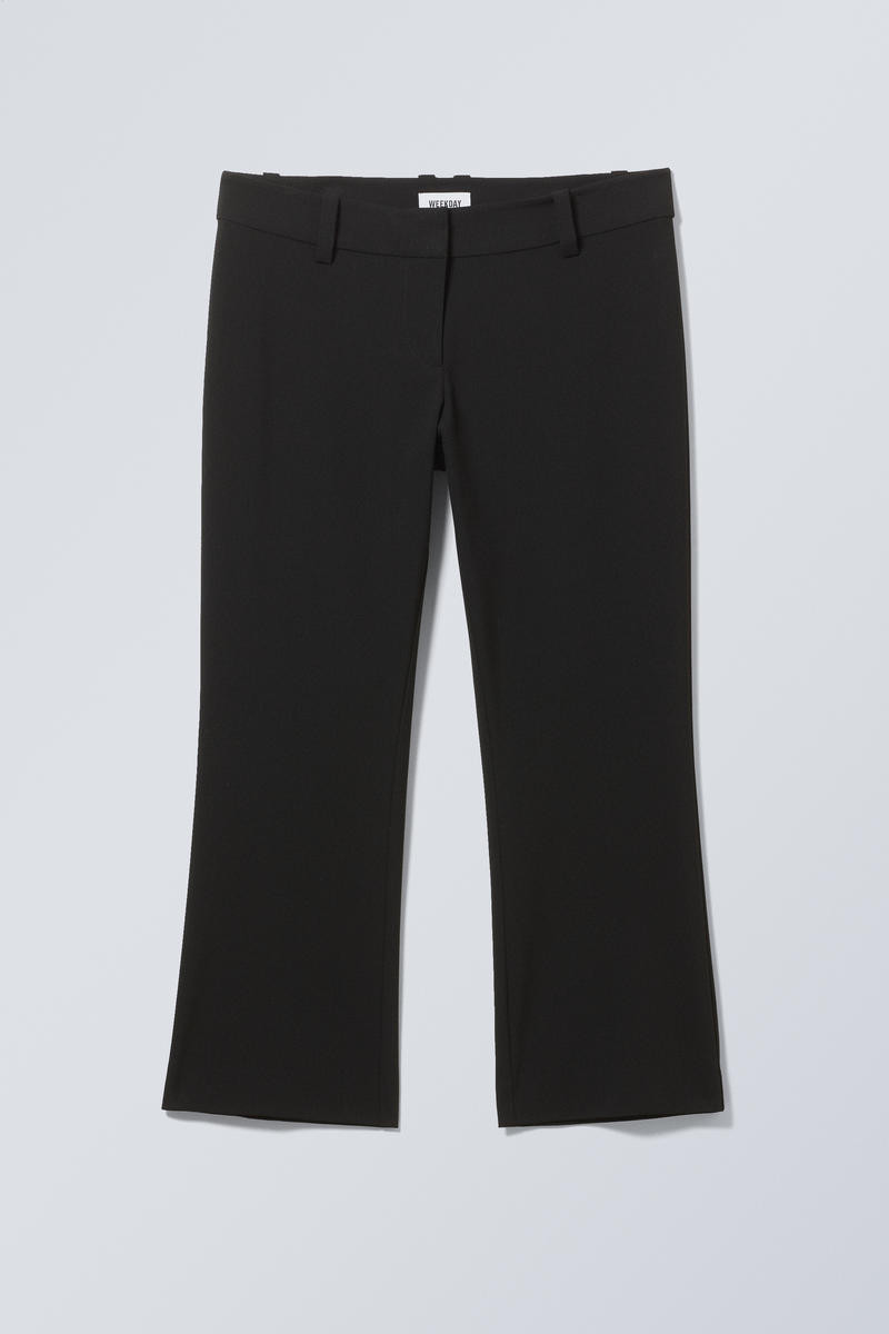 Slim Fit Capri Trousers | Weekday