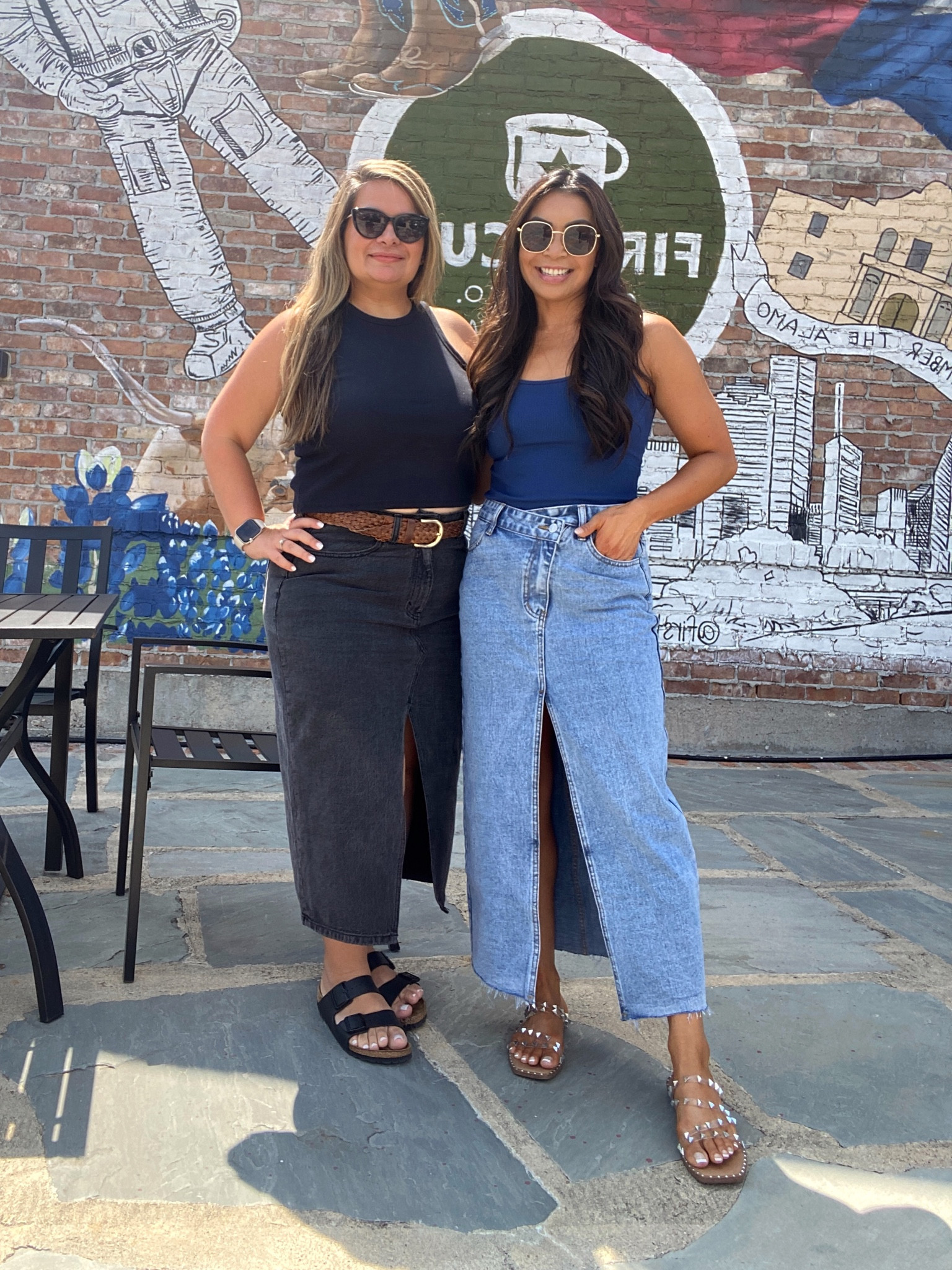 We showed up twinning in our denim skirts today! Wearing a Medium in this denim skirt from Amazon

Wearing a medium in this ribbed bodysuit from Abercrombie 

#LTKstyletip #LTKunder50