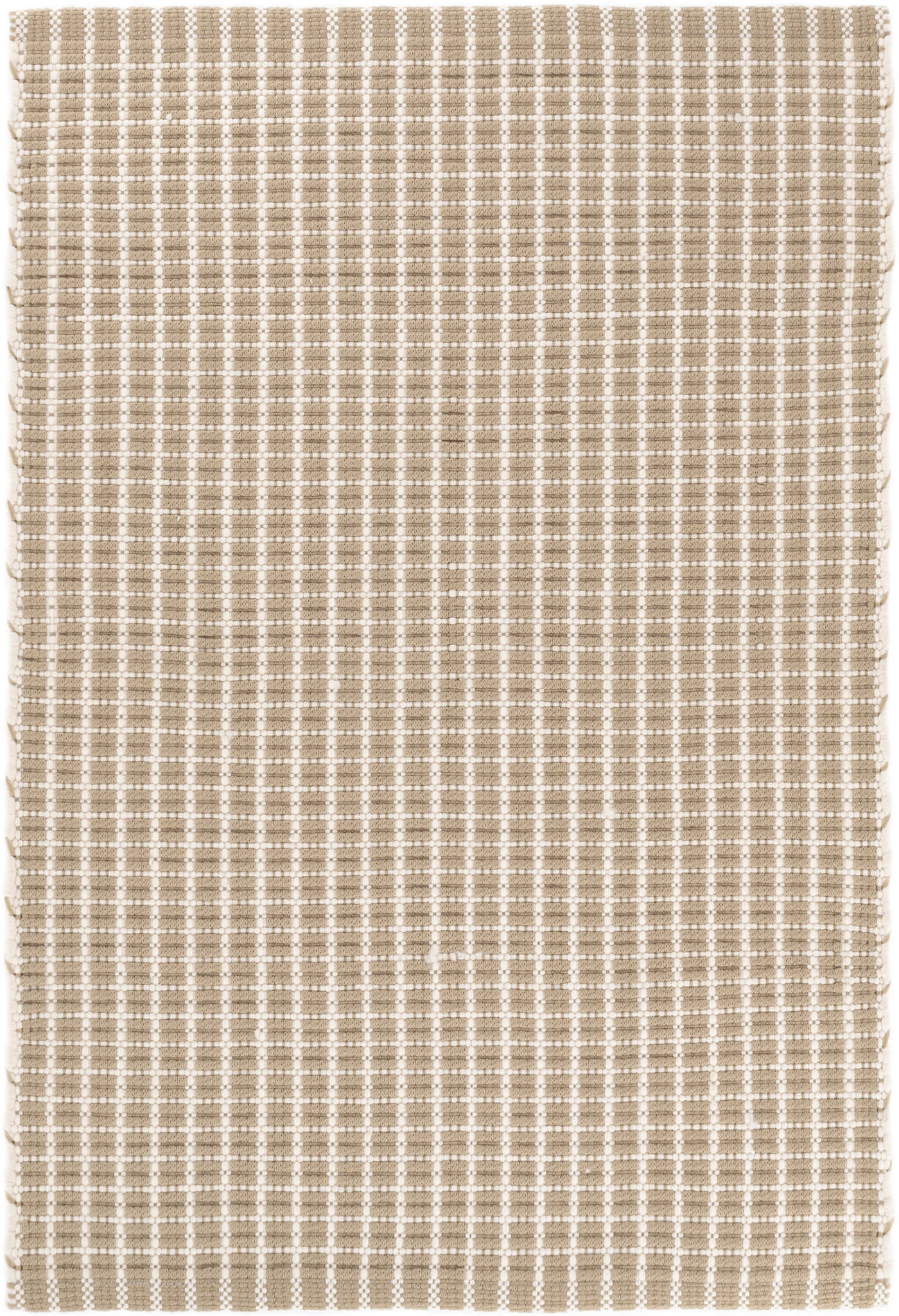 Wheat Gridiron Handwoven Indoor/Outdoor 7' 6" x 9' 6" rug | Rugs USA