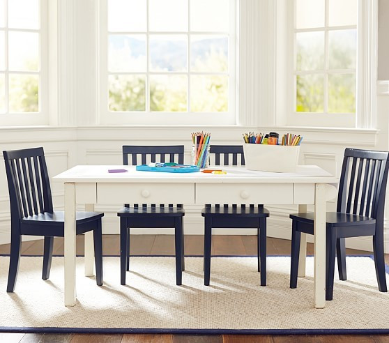 Carolina Craft Table & 4 Chairs Set | Pottery Barn Kids