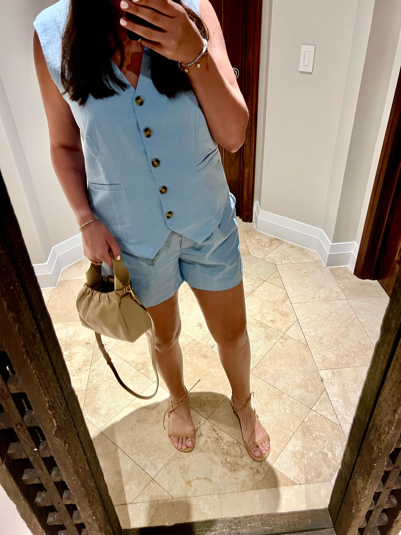 Two piece linen set vest blue summer vacation Amazon find 

Wearing a large 

#LTKMidsize #LTKFindsUnder50 #LTKSeasonal