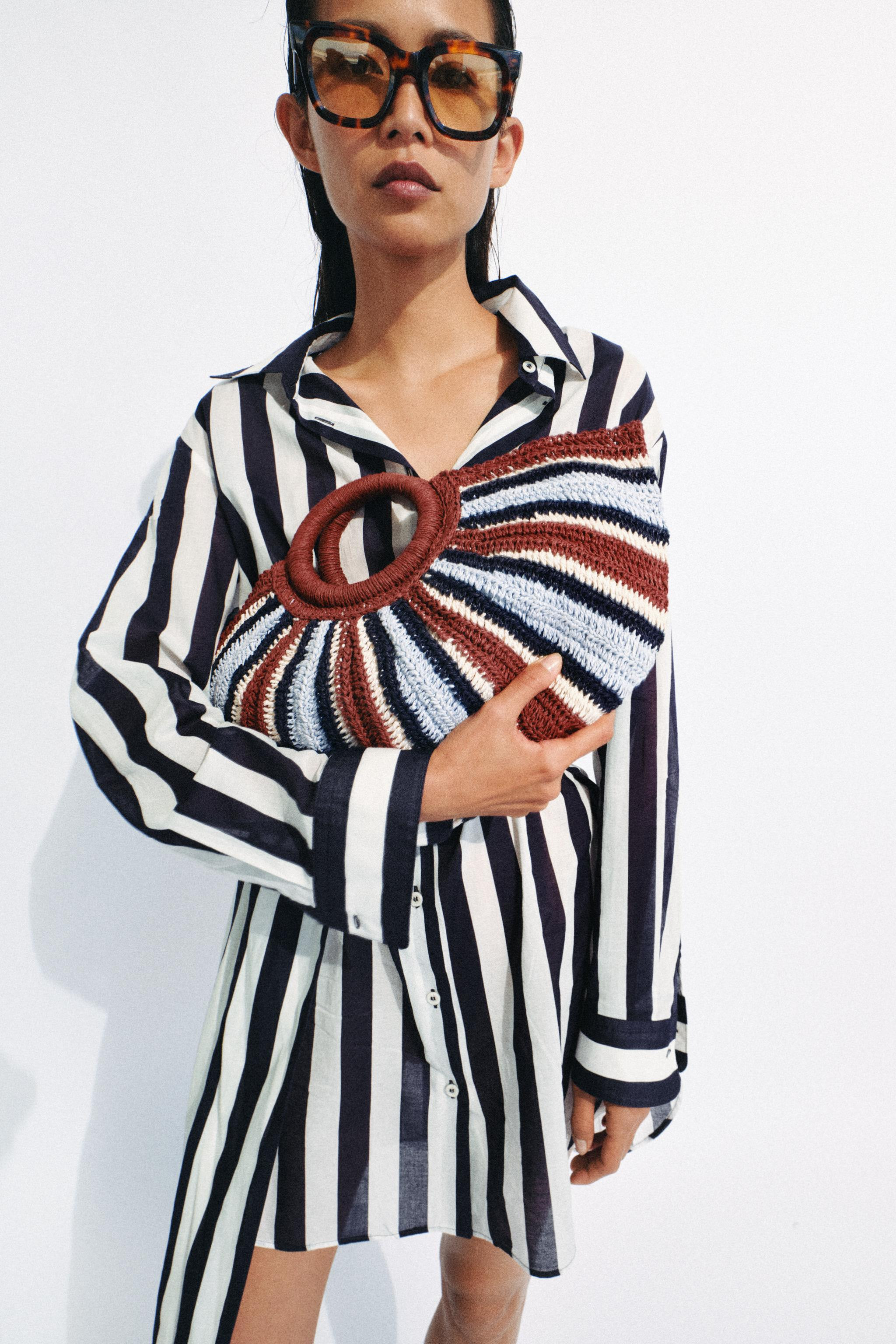WOVEN EFFECT HANDBAG | Zara US
