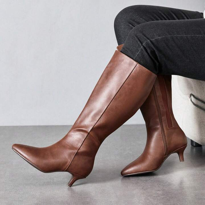 Extra Wide Calf height boot | SHEIN