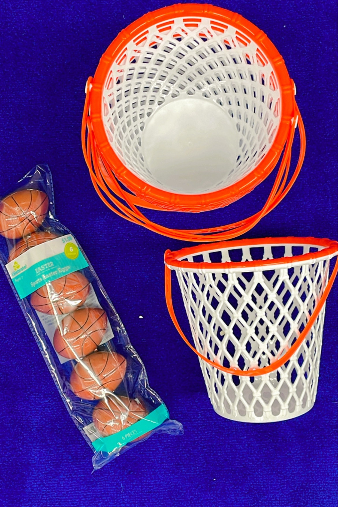 Easter baskets shaped as a hoop, and basketball shaped Easter eggs make the perfect combo for March Madness! 🏀

#LTKFindsUnder50 #LTKWatchNow #LTKSeasonal