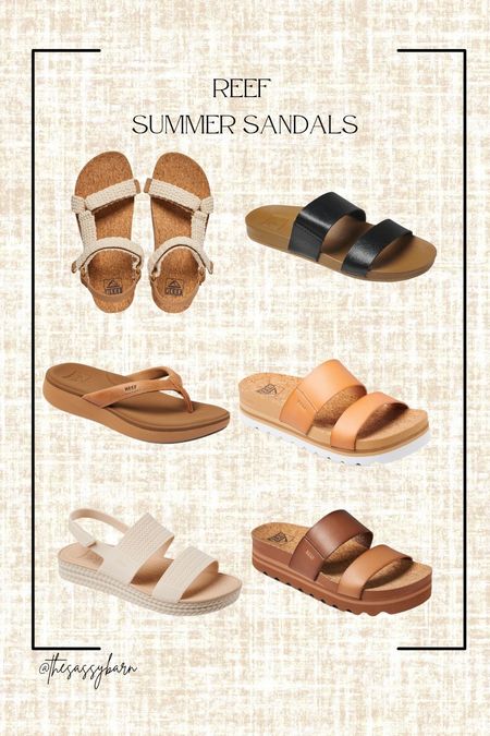 The most comfortable sandals for summer! Reef has the cutest options for any occasion! Which are your favorite?! 

#LTKSeasonal #LTKsalealert #LTKshoecrush
