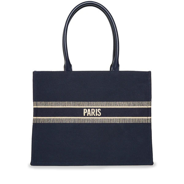 KNOX TOTE NAVY MULTI | Steve Madden (US)