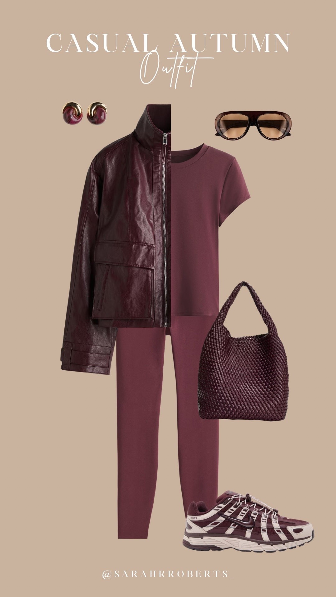 Styling the Nike burgundy trainers for a casual autumn look! Also perfect for the school run or running errands.

Leggings outfits, autumn outfit, burgundy, cherry, Nike trainers, athleisure, 


#LTKuk #LTKstyletip