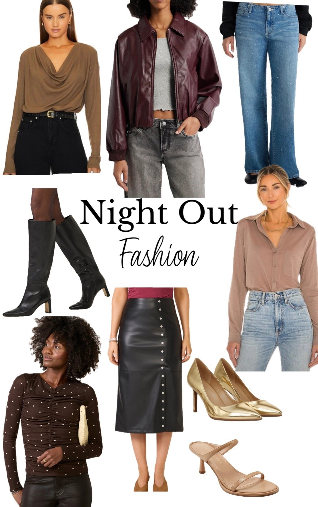 Night Out Fashion! Many items on SALE!

#LTKCyberWeek #LTKHoliday #LTKSaleAlert