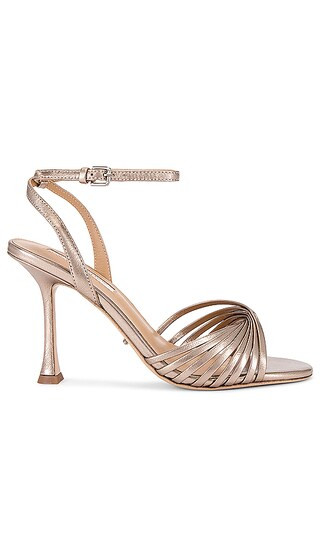 Lixin Heel in Amber Metallic | Revolve Clothing (Global)