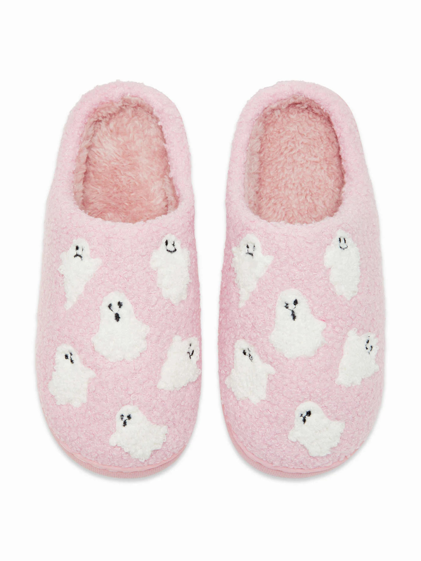 GHOST FUZZY SLIPPERS For Daily Casual Home | Cider