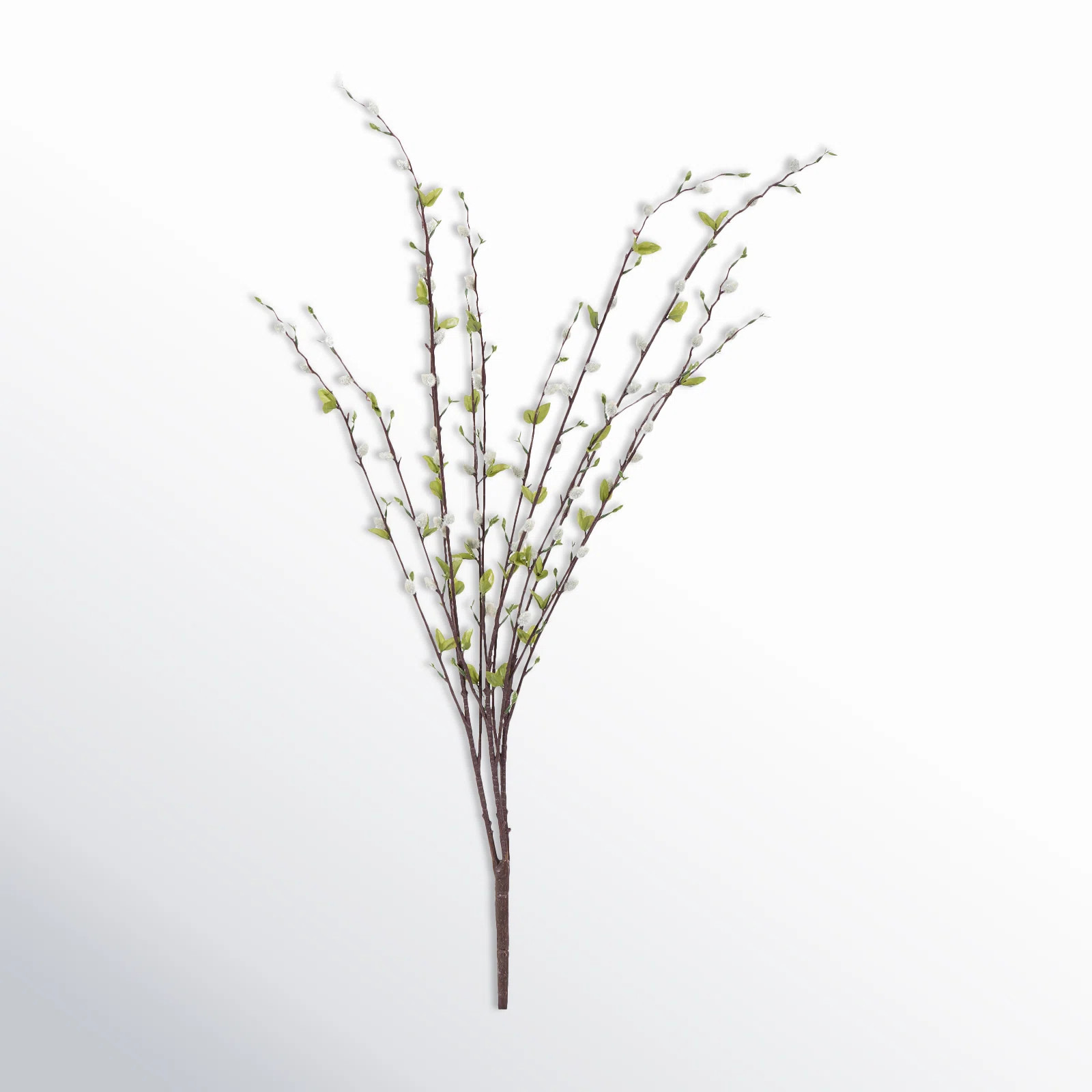 36" Artificial Gray Pussy Willow Bush | Wayfair North America