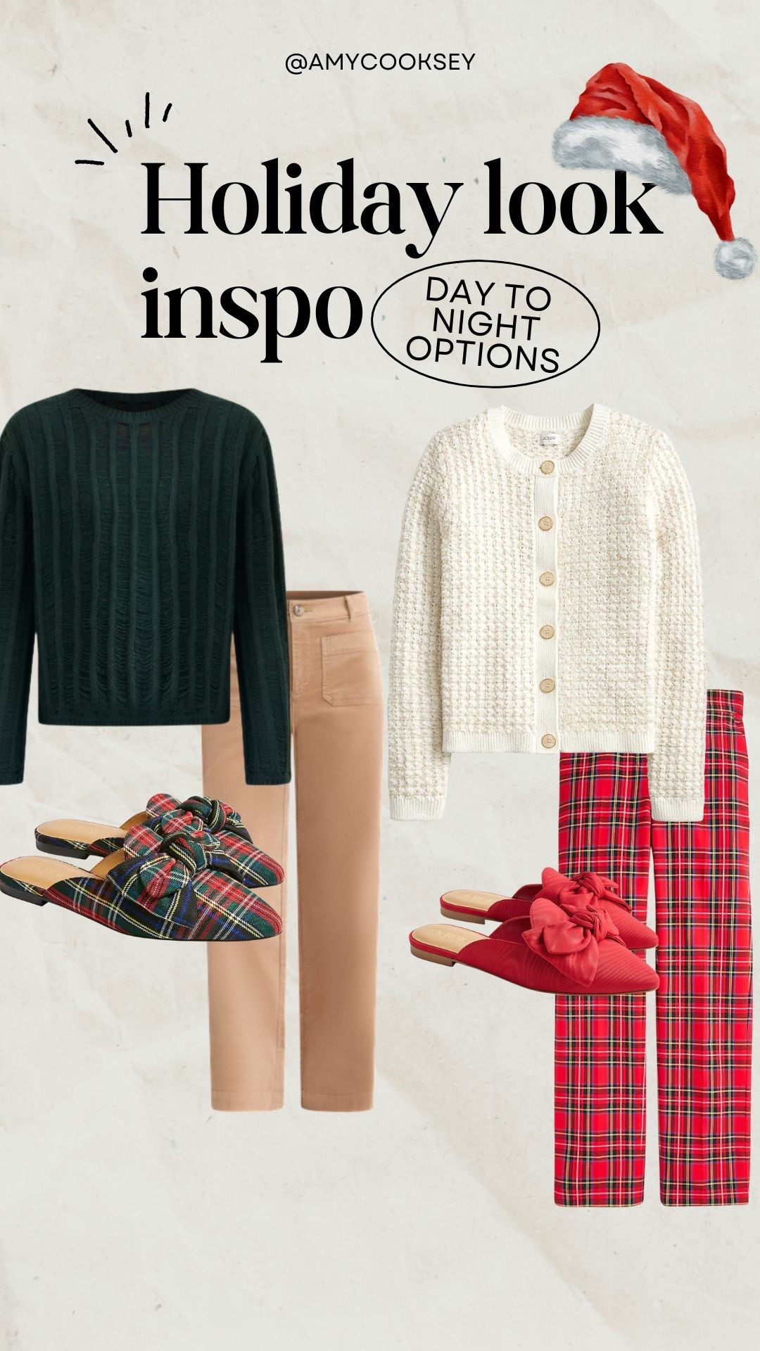 Day to Night Holiday options 🎄✨

#LTKChristmas #HolidayOutfit #HolidayPlaid #HolidayShoes #HolidayPartyOutfit #LTKShoeCrush

#LTKSeasonal #LTKHoliday