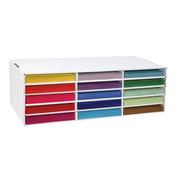 Classroom Keepers Construction Paper Storage, 15 Slot | Walmart (US)