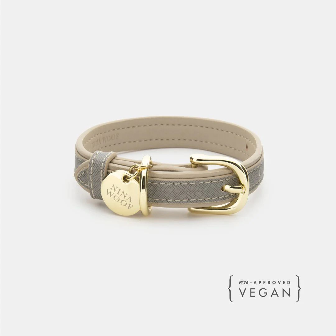 Collar - Vegan Leather - London | Nina Woof