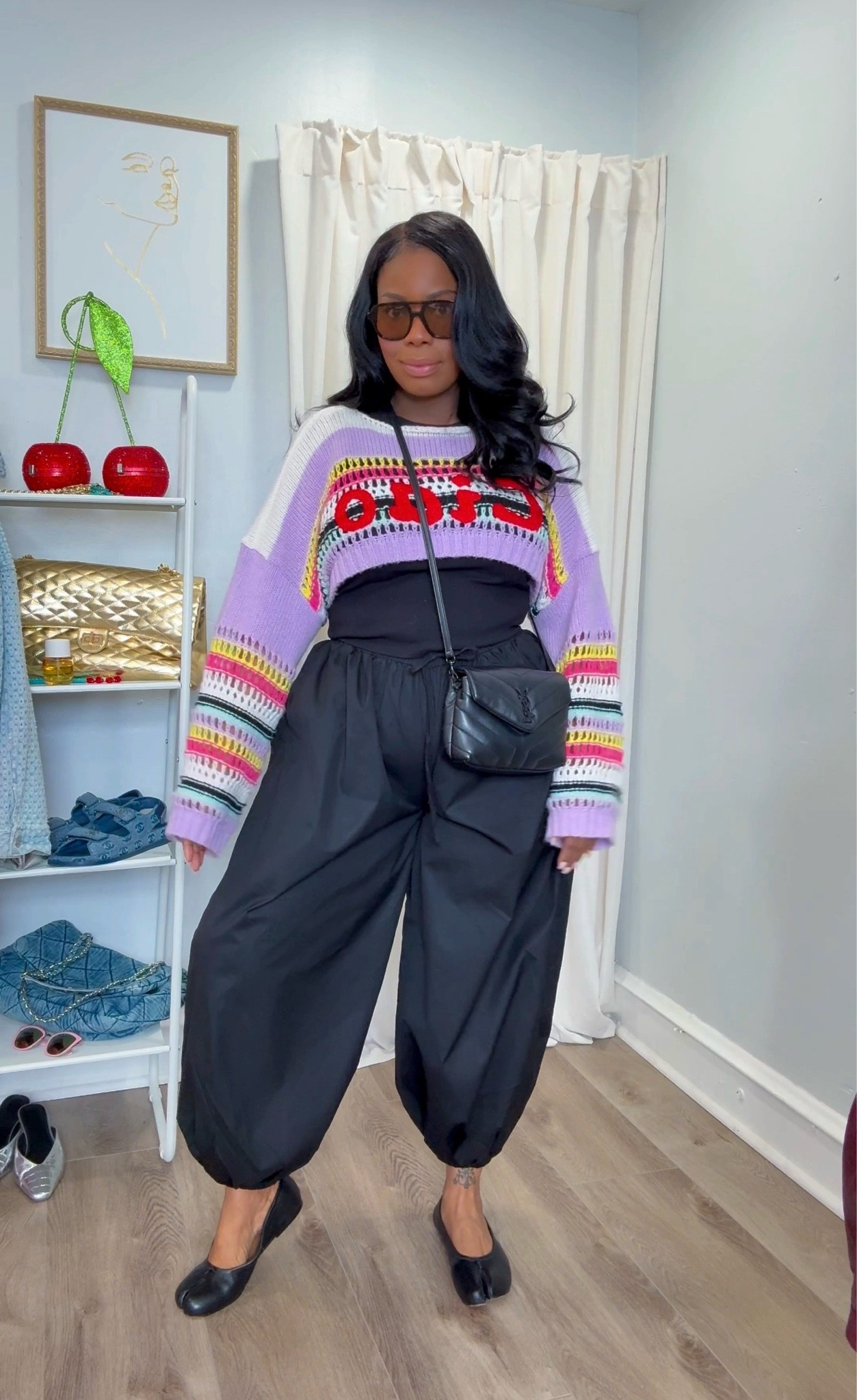 Trying the balloon pants trend. ✨ These are good! Not too baggy, which I like. Wearing a size large for reference, I’m 5’6. ☺️

#LTKMidsize #LTKOver40 #LTKootd