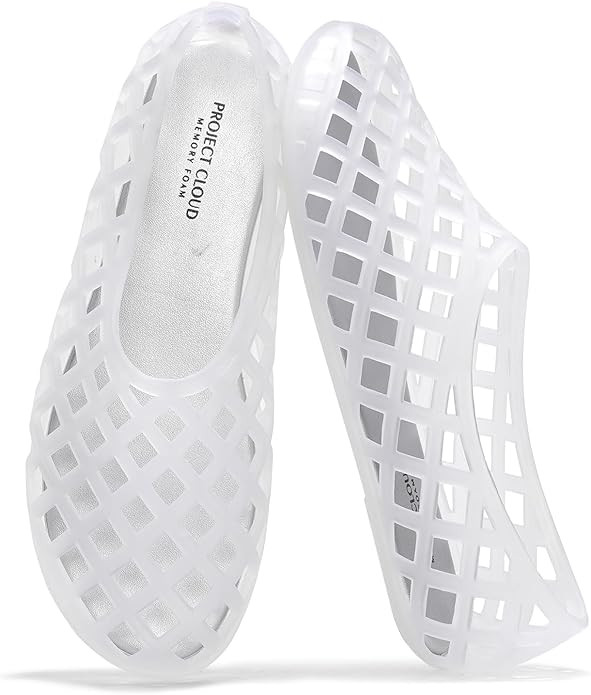 Project Cloud Jelly Shoes Women - Lightweight & Water-Resistant Women's Flats Sandals - Non Slip ... | Amazon (US)