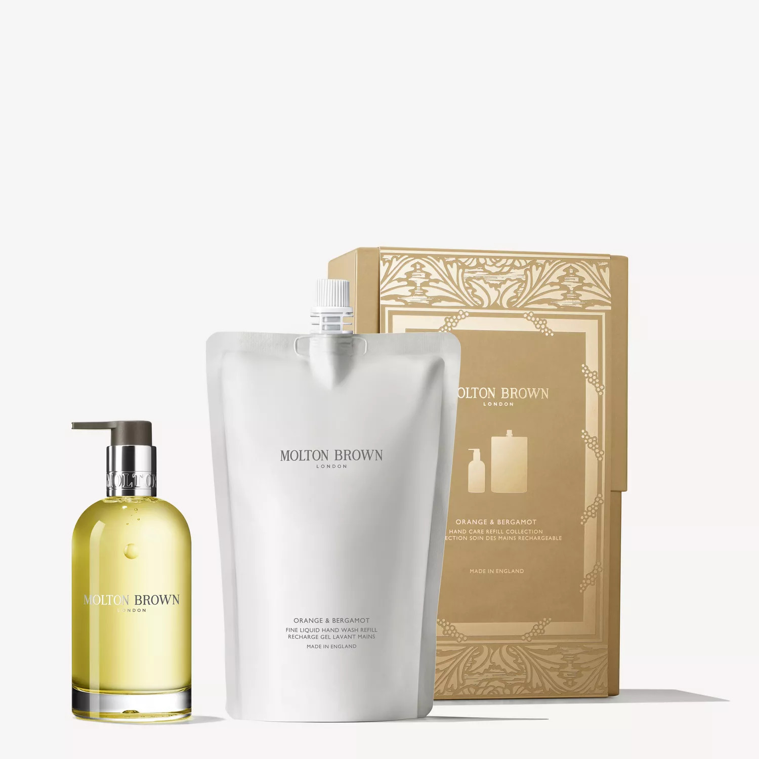 Orange & Bergamot Hand Care Refill Gift Set | Molton Brown (US)