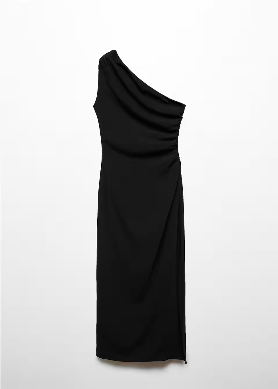 Asymmetric bow dress -  Women | Mango United Kingdom | MANGO (UK)