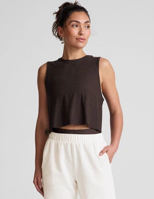 Featherweight Minimal Cropped Tank | Beyond Yoga