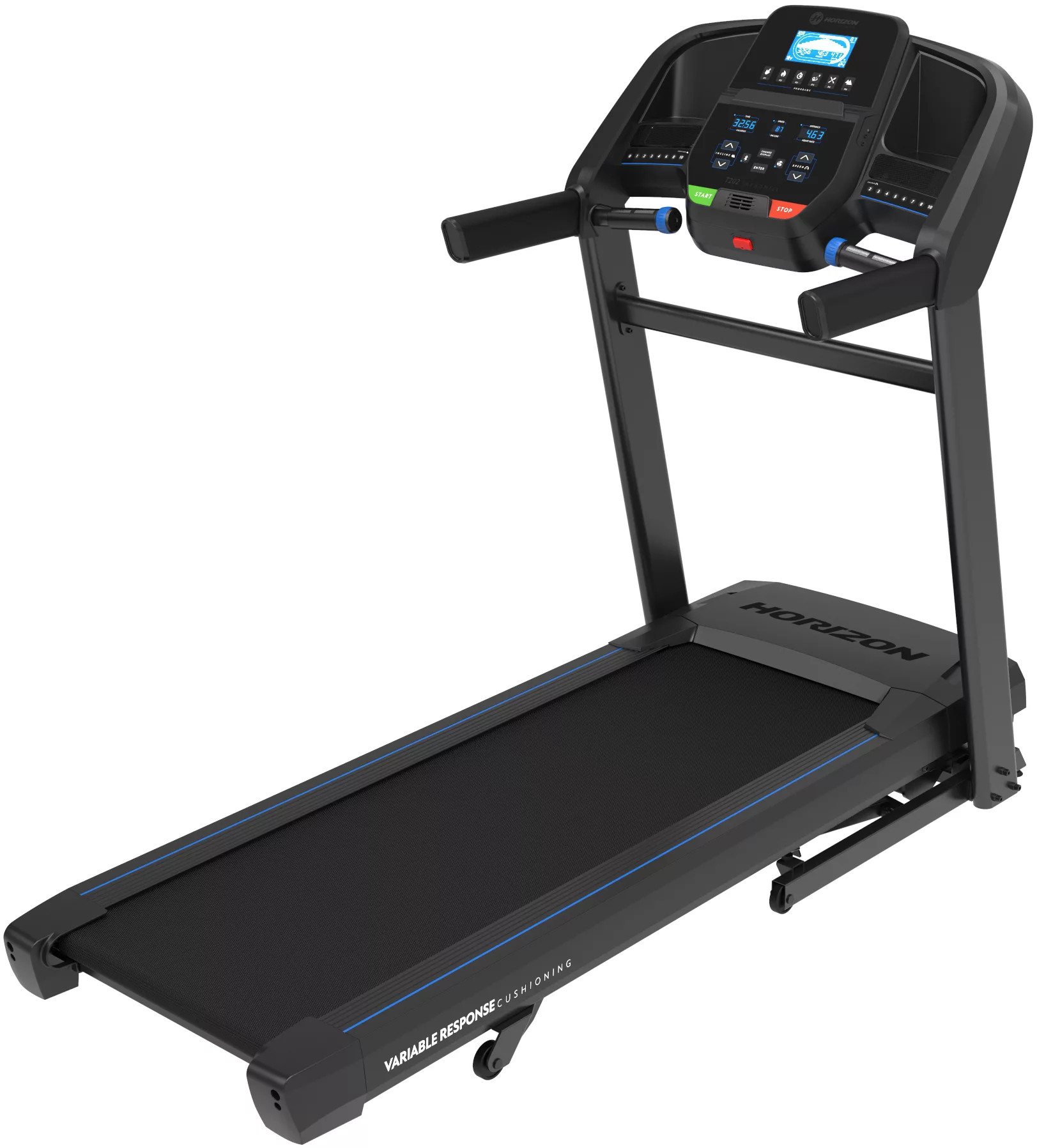 Horizon Fitness T202 Studio Series Treadmill, Blue | DICK'S Sporting Goods