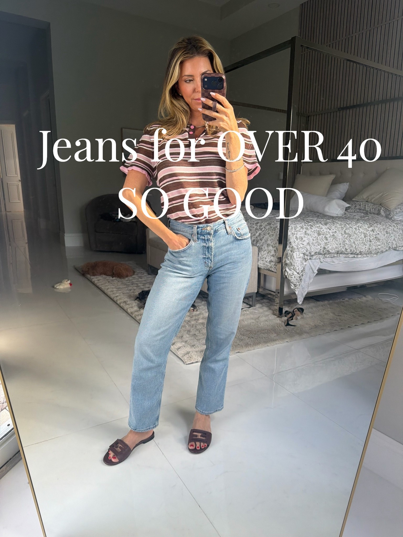 Such a great pair of everyday denim! Wearing size 26

#LTKootd #LTKmomlife #LTKOver40