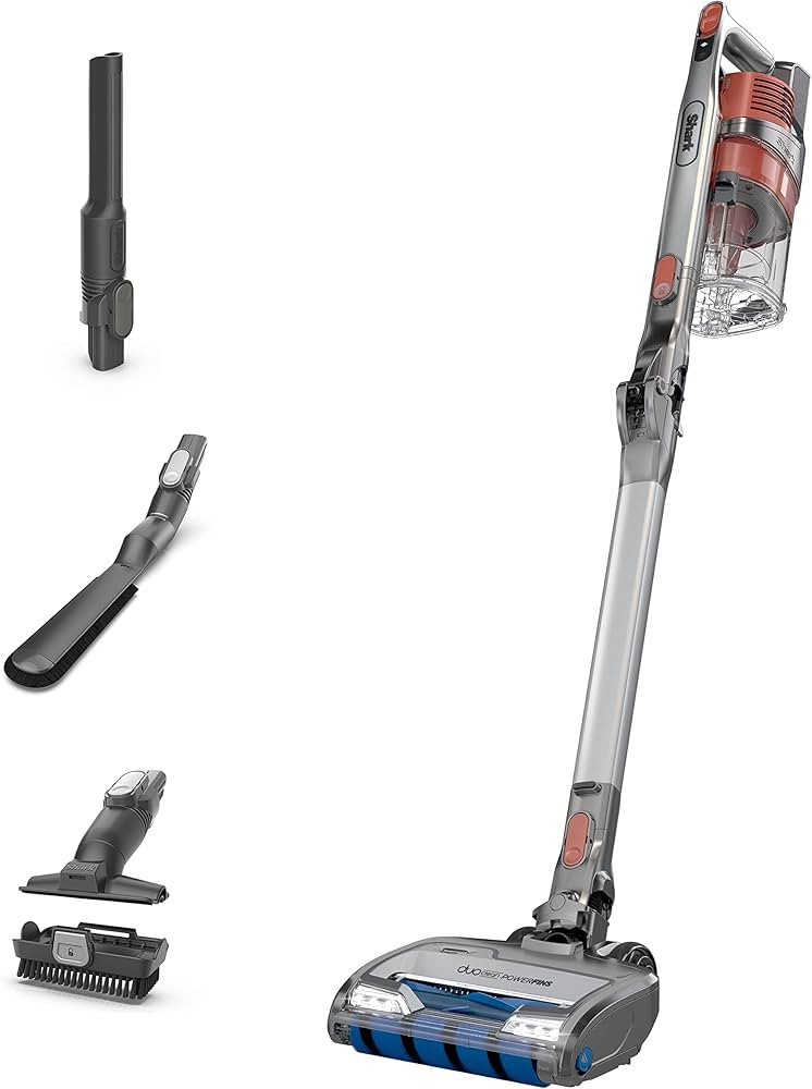 Shark IZ483H Vertex Cordless Stick Vacuum with DuoClean PowerFins, MultiFLEX, Crevice Tool, Pet M... | Amazon (US)