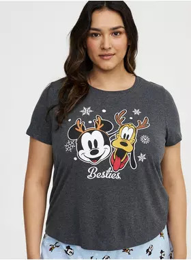 Mickey Mouse Lounge Tee | Torrid (US & Canada)