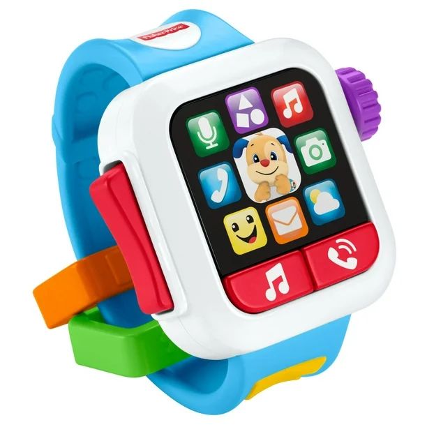 Fisher-Price Laugh & Learn Time To Learn Smartwatch, Musical Baby Toy | Walmart (US)