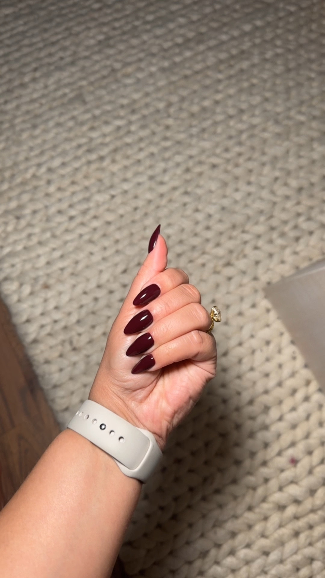 Cherry Mocha Nails 

#LTKHoliday #LTKSeasonal #LTKBeauty