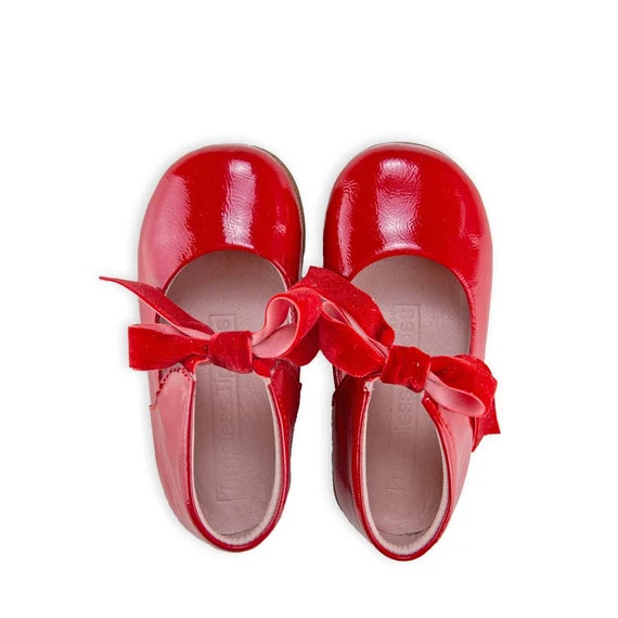 Red Toddler Shoes Shiny Red Baby Shoes Leather Toddler Shoes | Etsy | Etsy (US)