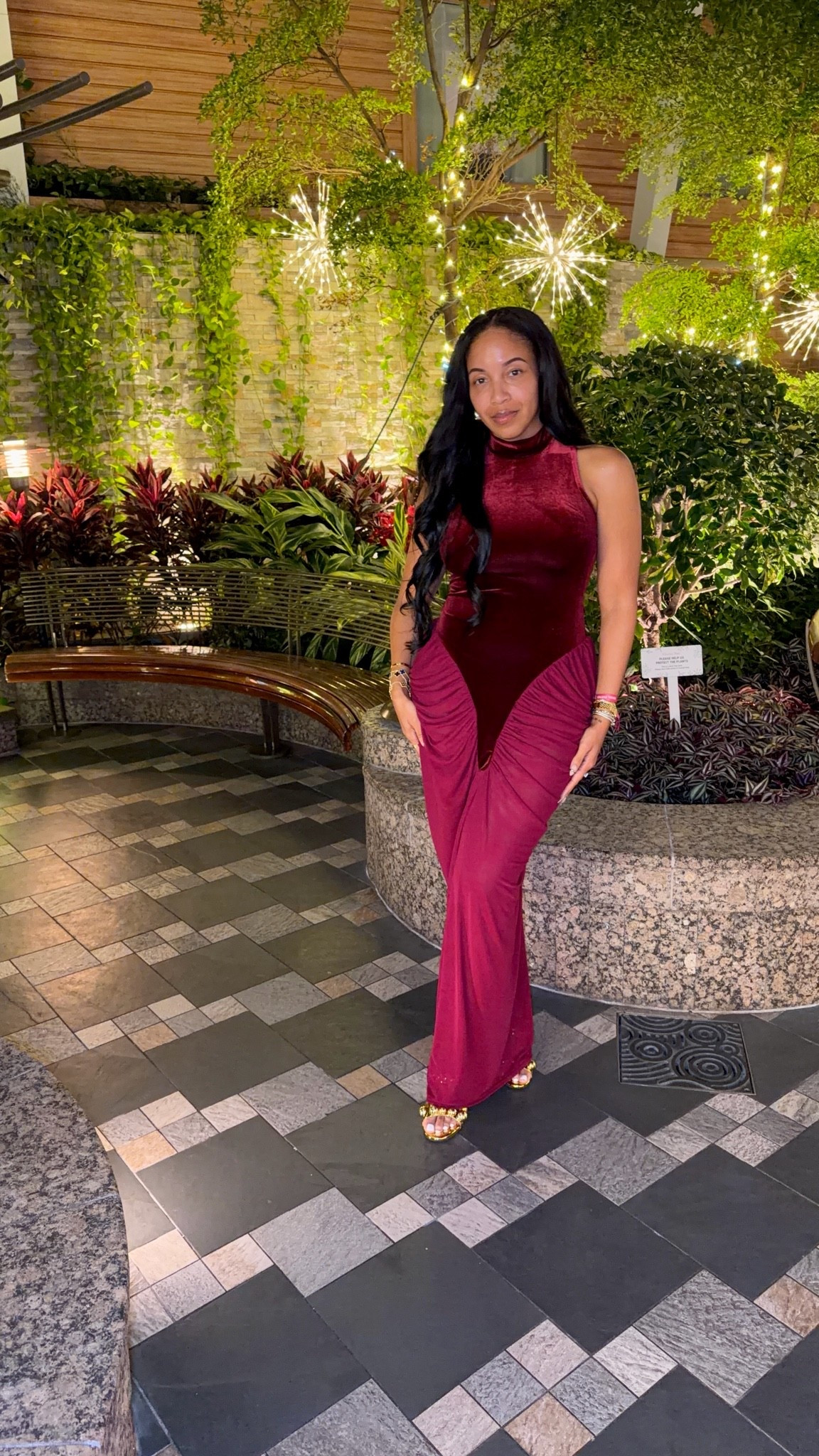 This burgundy sheer velvet dress is back in stock and on sale!

#LTKSaleAlert #LTKootd #LTKmomlife