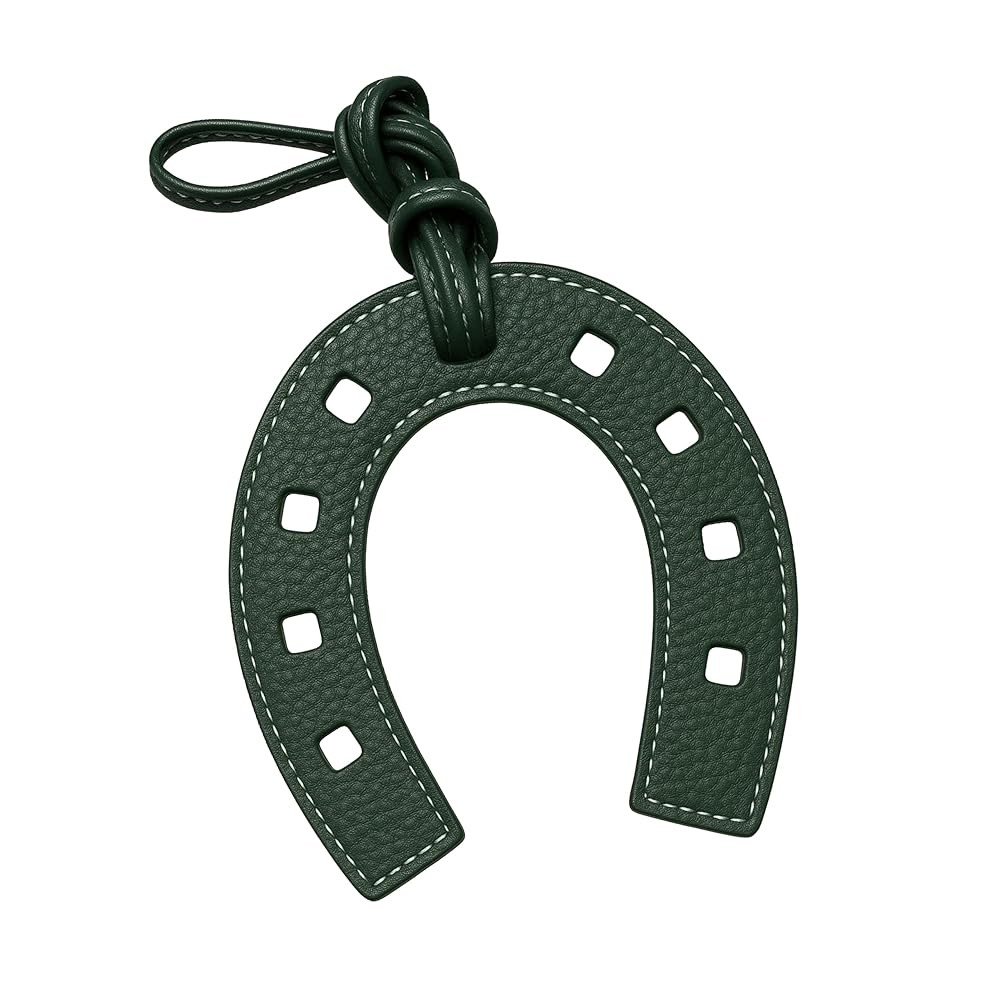 Lucky Leather Keychain Bag Charm – Western Purse Accessory for Handbag, Wallet, Backpack, Tote ... | Amazon (US)