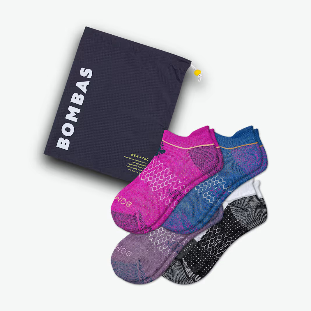 Women's Golf Ankle Sock 4-Pack Caddie | Bombas
