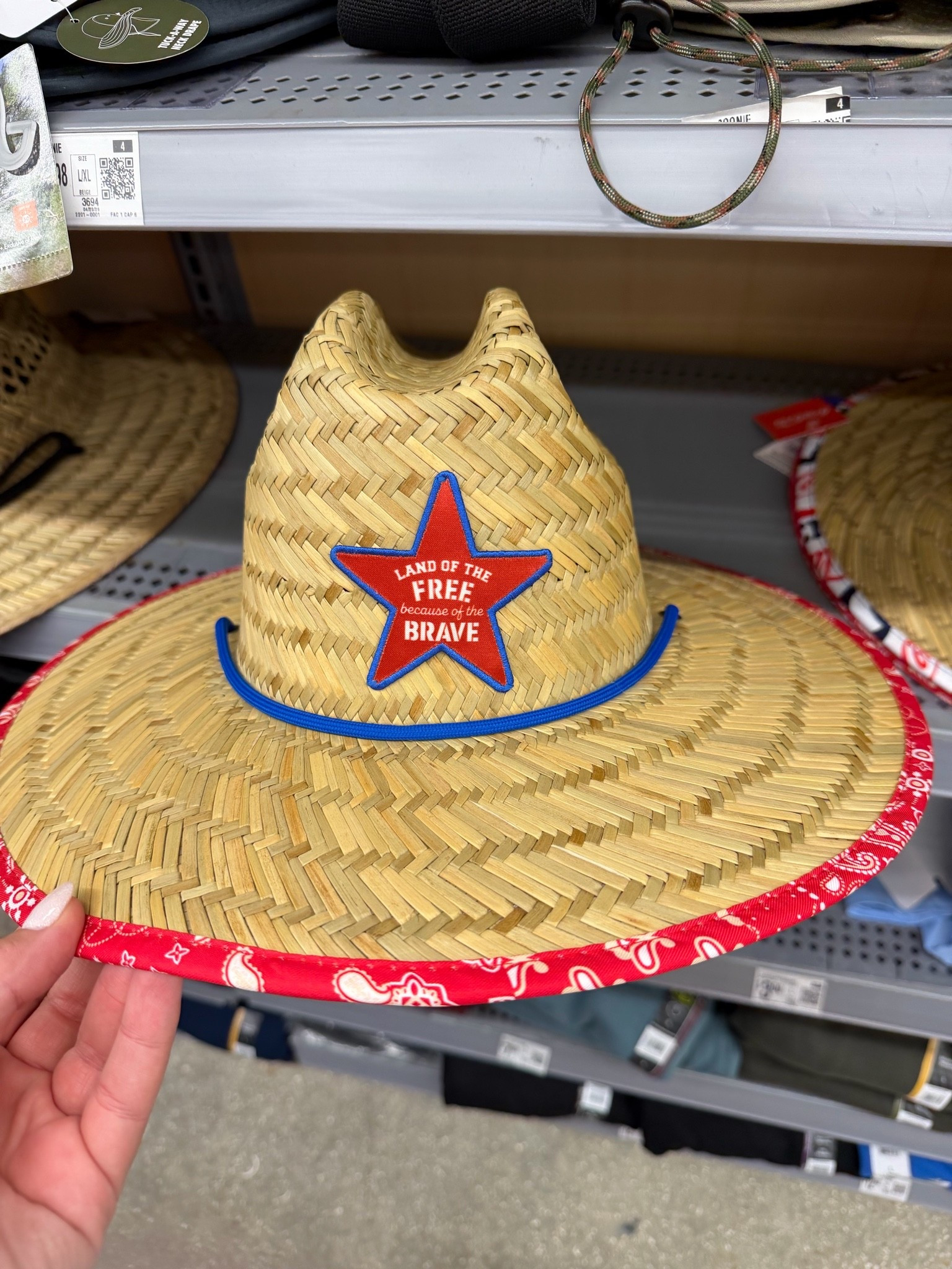 straw hat. July fourth. Memorial Day

#LTKSeasonal #LTKTravel