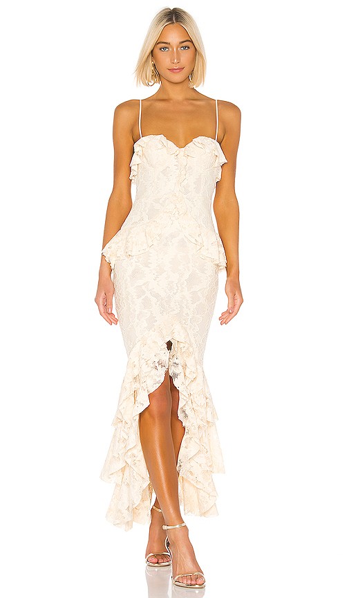 Melissa Gown in Nude | Revolve Clothing (Global)