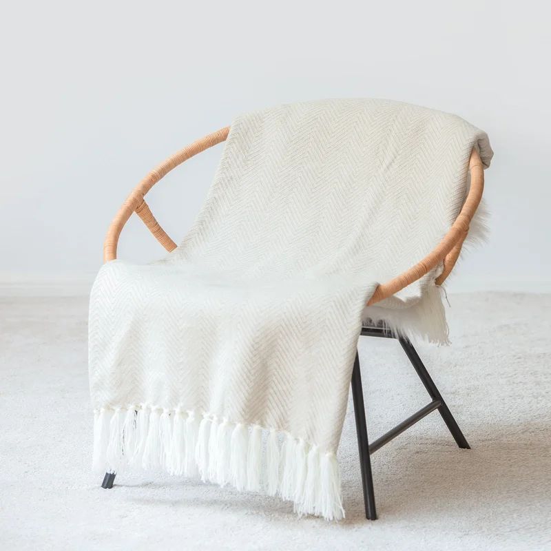 Herringbone Throw | Wayfair North America