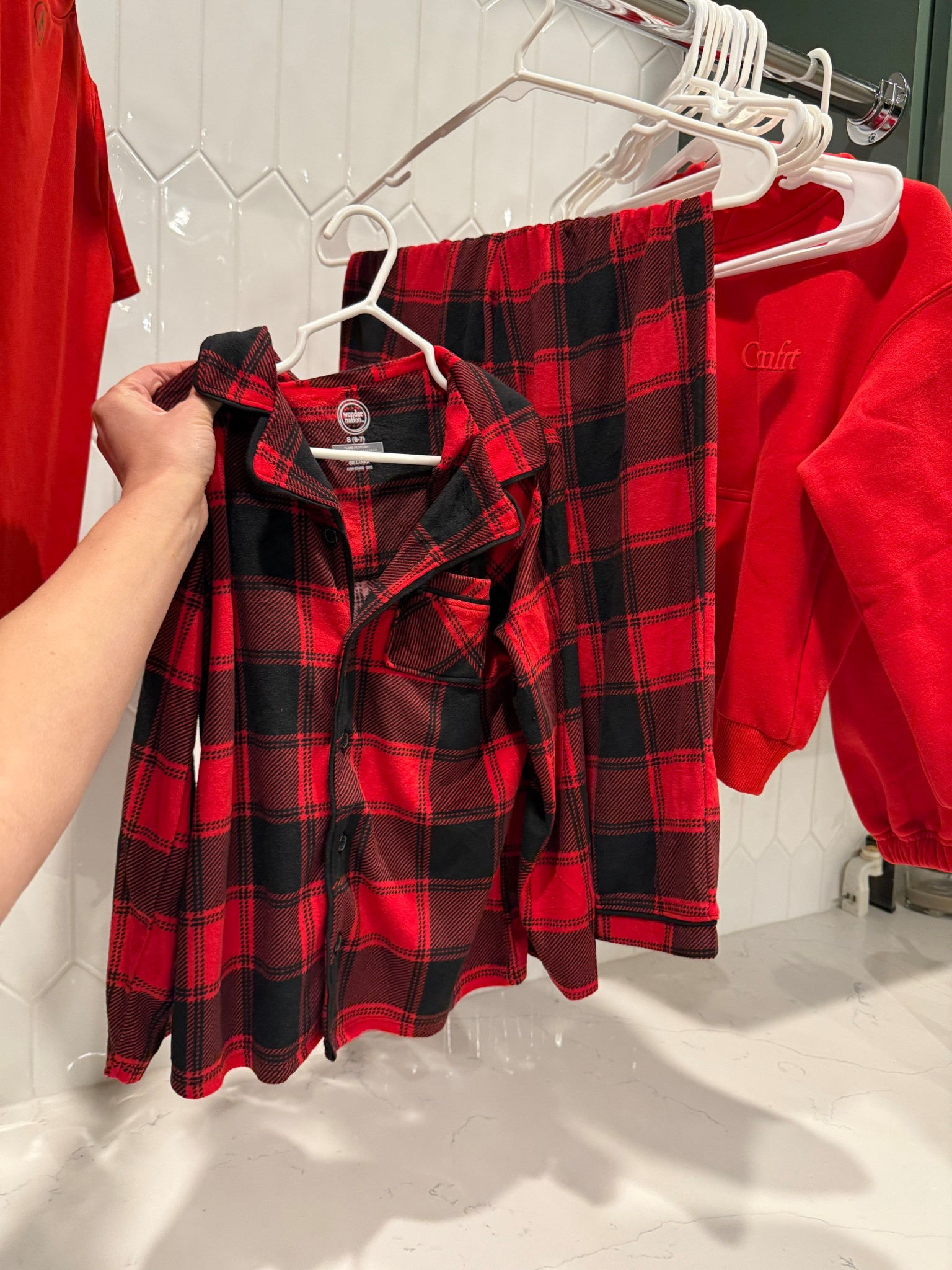 The set of plaid pajamas I got for my boys. These are so soft and the price was a no brainer!

#LTKmomlife #LTKHome #LTKKids