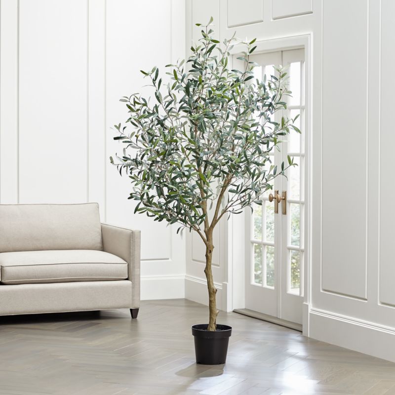 Faux Olive Tree + Reviews | Crate and Barrel | Crate & Barrel