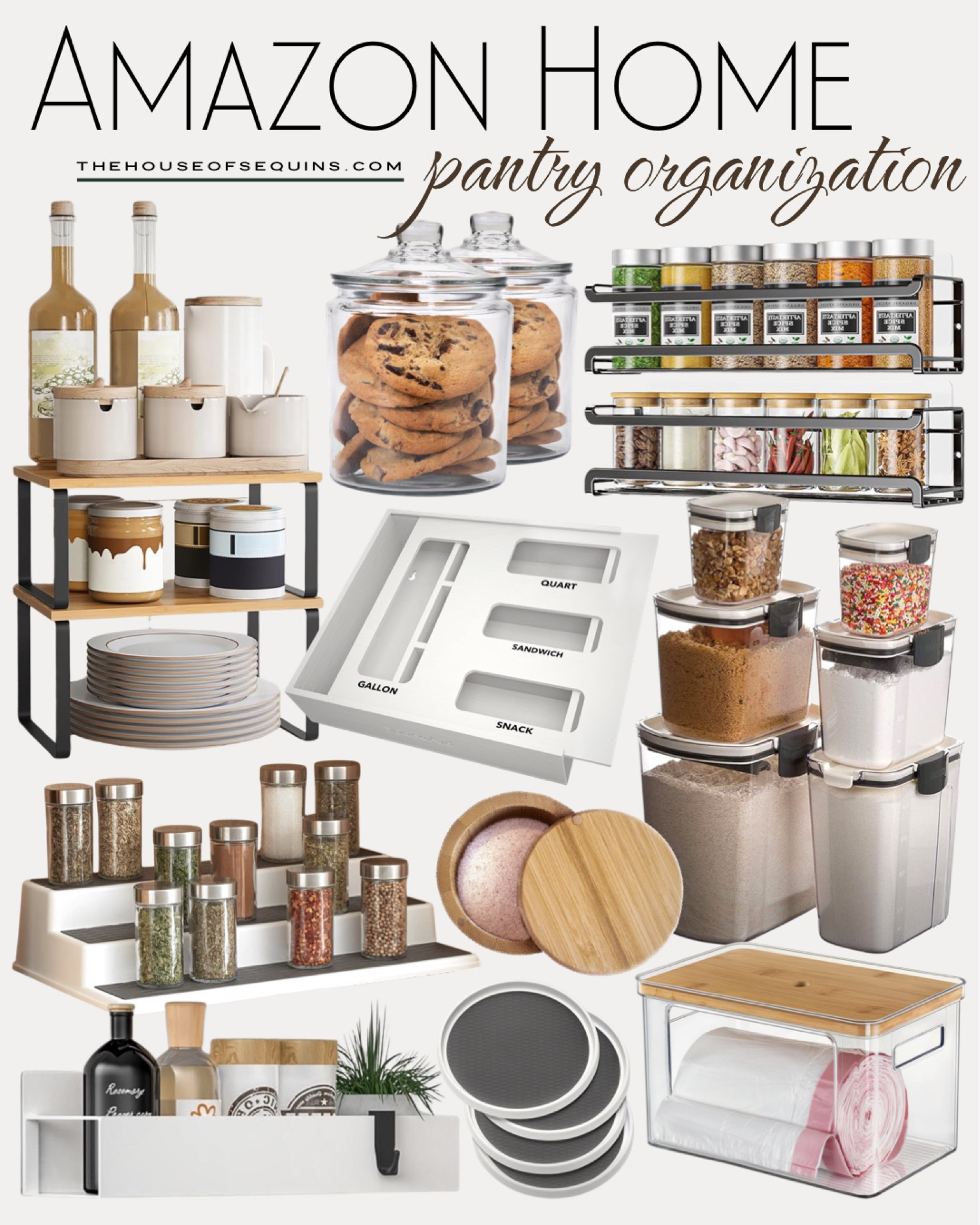 Shop Amazon Home pantry organization and kitchen Organization finds

Comment SHOP below to receive a DM with the link to shop this post on my LTK ⬇ https://liketk.it/50Gq8 #ltkhome #ltkfindsunder50 #ltkfindsunder100