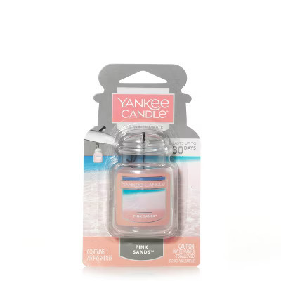 Yankee Candle Auto Car Jar Ultimate Freshener Pink Sands | Target