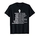 Dream Like Martin Black History Pride Panthers Gift Design T-Shirt | Amazon (US)