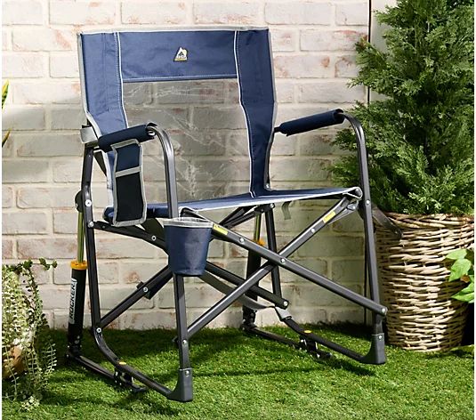 GCI Outdoor Freestyle Pro Portable Rocking Chair w/ Carry Strap - QVC.com | QVC