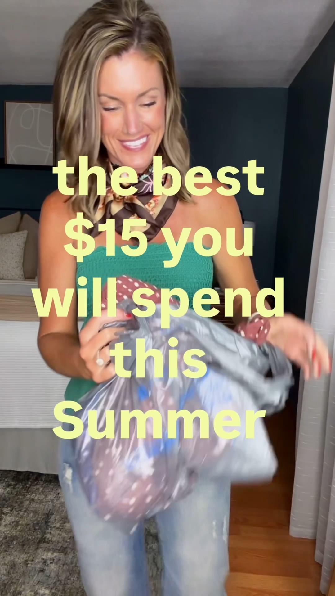 The best $15 I’ve spent in awhile. The most darling romper. Wearing medium.

#LTKSeasonal #LTKOver40 #LTKootd