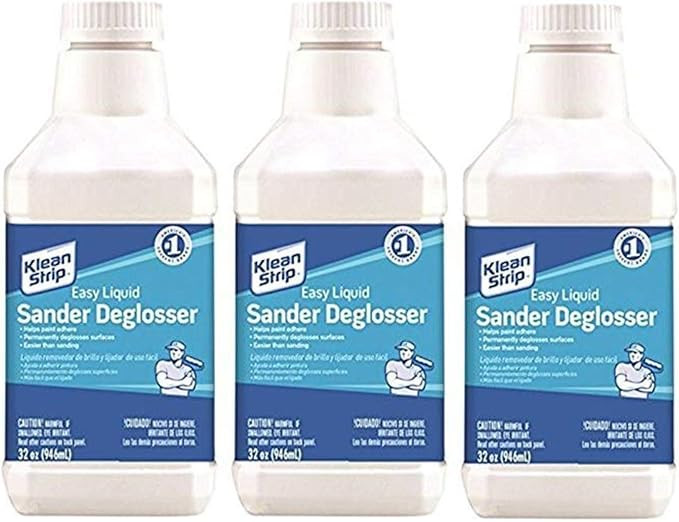 Klean-Strip QWN285 Quart Easy Liquid Sander Deglosser - 3 Pack (3) | Amazon (US)