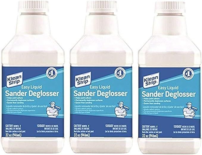 Klean-Strip QWN285 Quart Easy Liquid Sander Deglosser - 3 Pack (3) | Amazon (US)