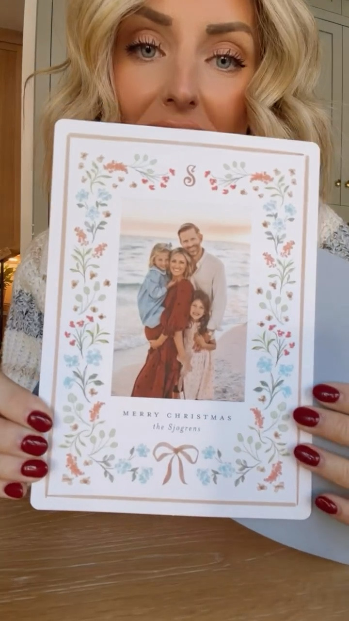 I just got in my Christmas cards from Minted, and I cannot get over how good they turned out! 😍 Minted has SO many cute options for holiday cards! I had such a hard time picking one! Use code LOVERLYGREY for 20% off!

Loverly Grey, Minted, holiday cards, Christmas card, stationary, gift tags

#LTKSaleAlert #LTKHoliday