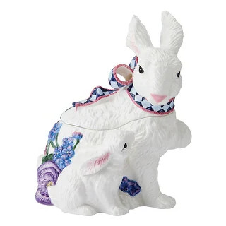 Fitz and Floyd Jardin Rabbit Cookie Jar - N/A - Bed Bath & Beyond - 42435251 | Bed Bath & Beyond