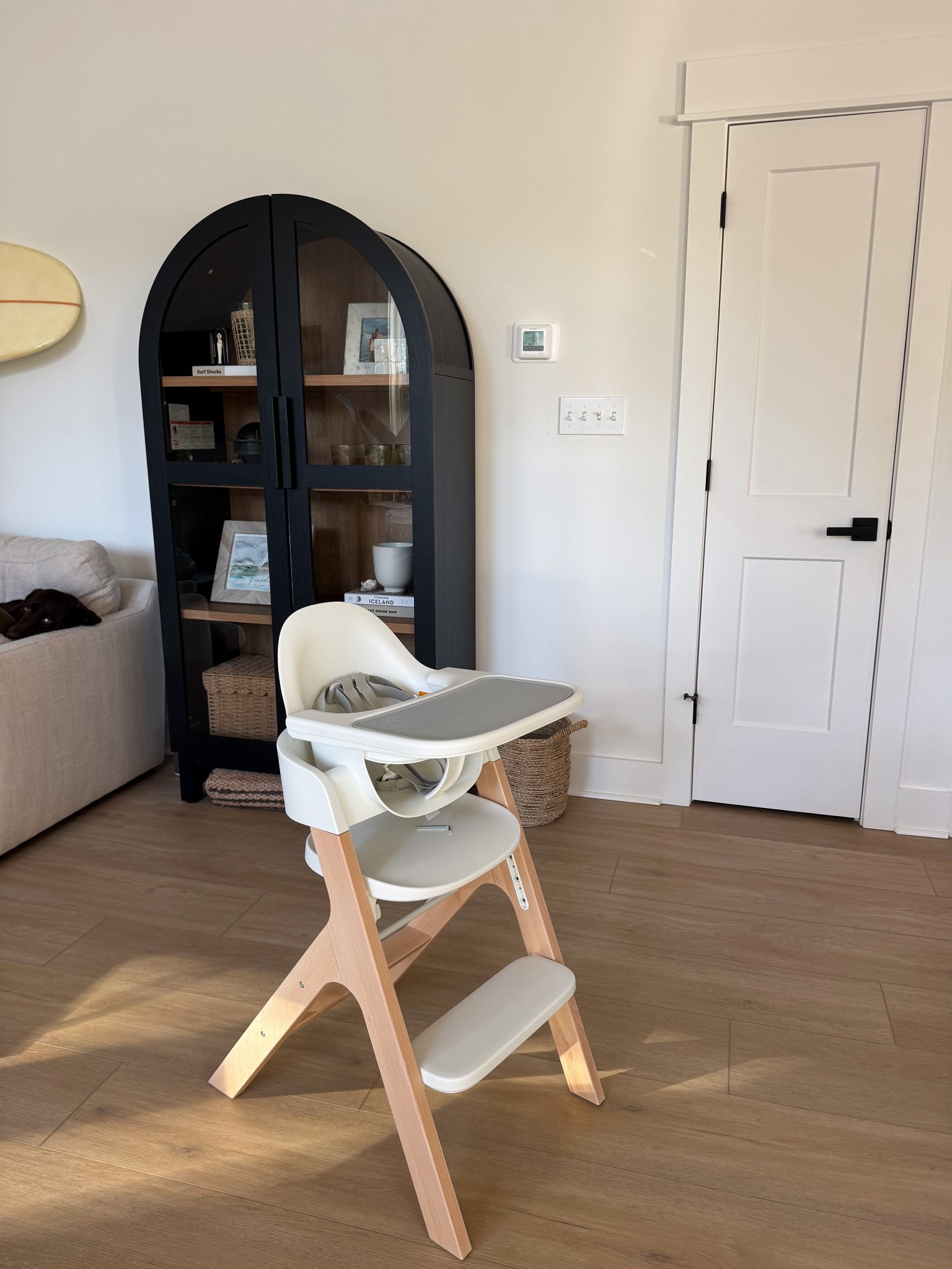 A few everyday pieces in our home lately 🤍

Loving the Mockingbird high chair — it’s so sleek and fits perfectly with our neutral home style. Also linking this Better Homes & Gardens arc cabinet from Walmart, which has been such a good storage piece for the living space.

#LTKSeasonal #LTKmomlife #LTKHome