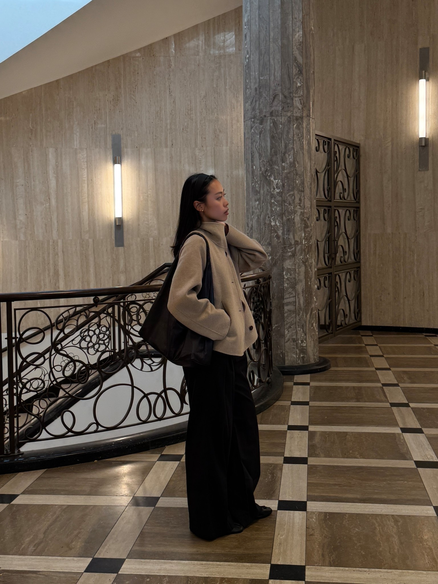 Simple autumn outfit: high neck wool coat paired with black trousers, tabis and a leather hobo bag.

My short wool coat is from last year’s Massimo Dutti collection so it’s not available anymore. I linked similar items :)

#LTKFindsUnder50 #LTKNYFW #LTKStyleTip